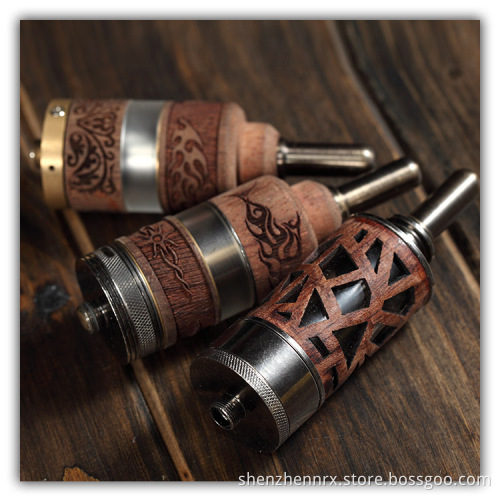 Nrx Ecigar Atomizer Electronic Cigarette Wooden Vaporizer